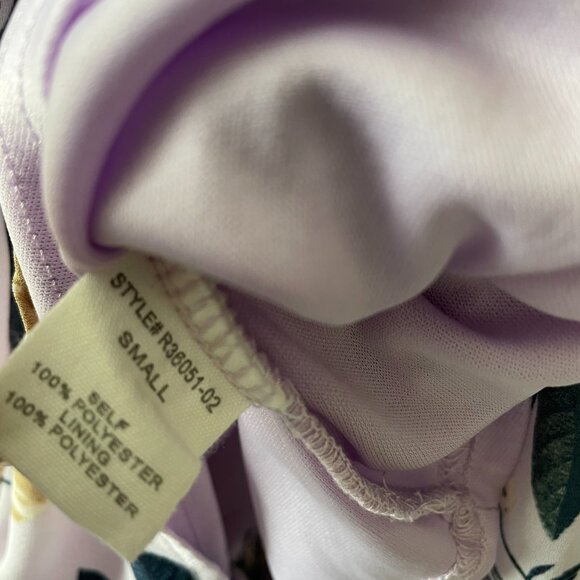 Altar'd State Womens Lavender Off The Shoulder Smocked Floral Maxi Romper Size S - Picture 11 of 11